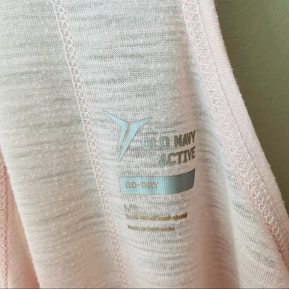 Old Navy Work Out Tank Top Pink Sz Large - Picture 5 of 9